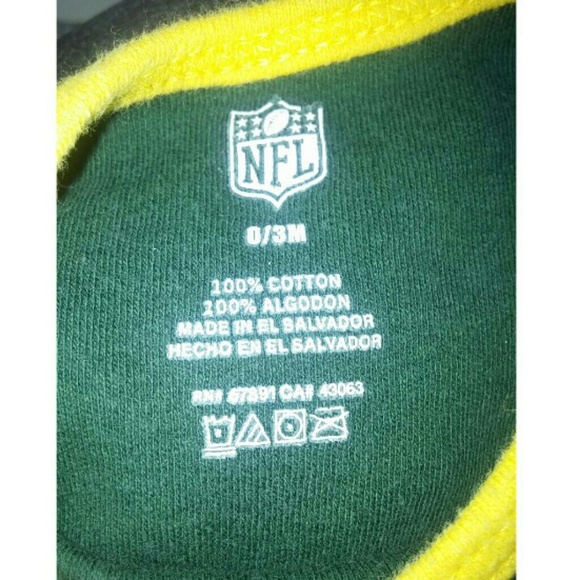 Green Bay Packers NFL Baby One Piece Outfit - Picture 5 of 5